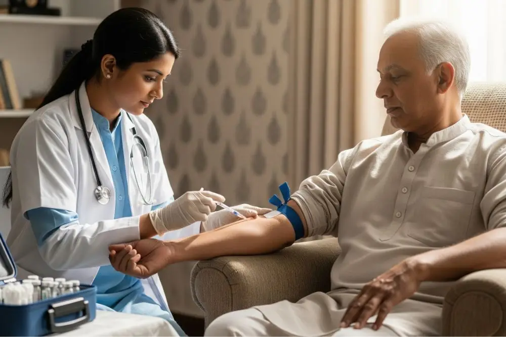 Book diagnostic tests from home